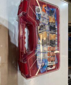Ontel Battery Daddy - Battery Organizer Storage Case with Tester, Stores & Protects Up to 180 Batteries, Clear Locking Lid, As Seen On TV Original - 180 Batteries 58 71YpPfQ4z3L 1
