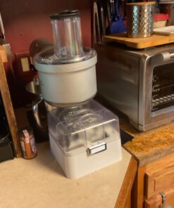 KitchenAid KSM2FPA Food Processor Attachment, Dicing Kit, Silver 28 71YpXCj6pqL
