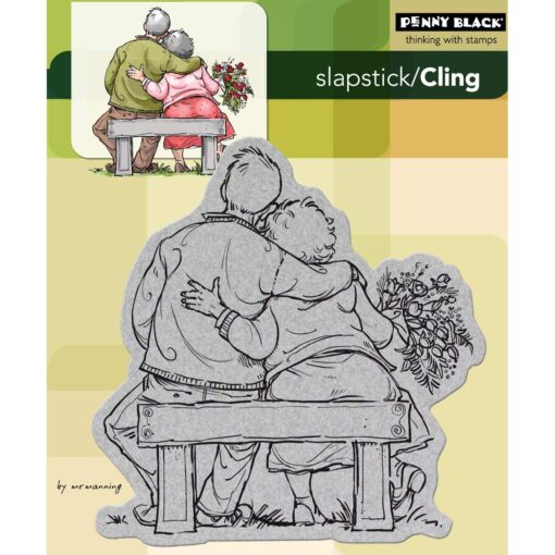 Penny Black 40-098 Cling Rubber Stamp, Tom and Tilly