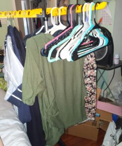 Sagler clothes rack - portable garment rack - foldable clothing rack use for clothes drying rack 33 71Ypy3CIbML