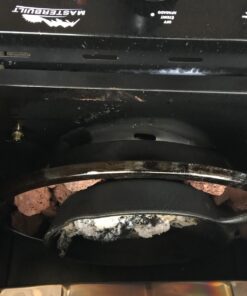 Masterbuilt 20051311 GS30D 2-Door Propane Smoker, 30" (Old Version), Black 52 71YqB Qb4RL