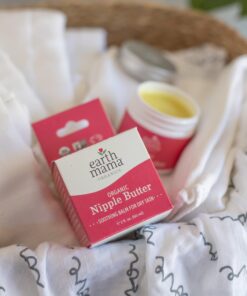 Organic Nipple Butter™ Breastfeeding Cream by Earth Mama | Lanolin-free, Postpartum Essentials Safe for Nursing, Non-GMO Project Verified, 2-Fluid Ounce 2 Fl Oz (Pack of 1) 49 71YrFLQGwOL