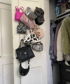 Command Medium Wall Hooks, Damage Free Hanging Wall Hooks with Adhesive Strips, No Tools Wall Hooks for Hanging Christmas Decorations, 7 Clear Wall Hooks and 12 Command Strips 36 71YrRkq6OSL