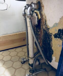 Heavy Duty 3 3/8" Centers Chrome Plated Diverter Clawfoot Tub Faucet Basic pack 14 71YrqKJu92L