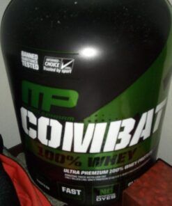 MusclePharm Combat 100% Whey, Vanilla - 5 lb Protein Powder - Gluten Free - 70 Servings 30 71Yscm62iEL 1