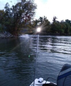 X-Haibei LED Marine Navigation Lights, All Round 360° White Stern Light for Boats Pontoon Yacht Anchor, DC 10-24V, IP65, Visibility 3NM 26 71YtC daD0L