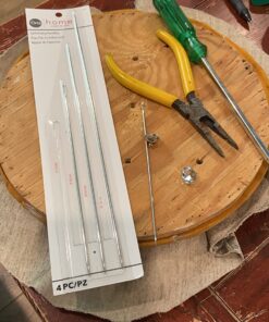 Dritz Home 9021 Long Straight Upholstery Hand Needles, Size 6, 8, 10 & 12-Inch (4-Piece), Silver 22 71Yu9tSAhxL