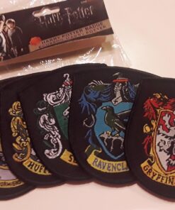 Cinereplicas Harry Potter - Patches Hogwarts Houses Crests (Set of 5) - Official License 32 71Yv0y CkYL