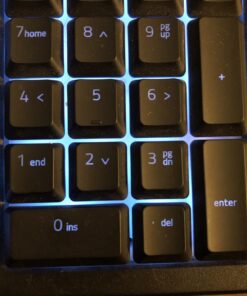 Razer Ornata Chroma Gaming Keyboard: Hybrid Mechanical Key Switches - Customizable Chroma RGB Lighting - Individually Backlit Keys - Detachable Plush Wrist Rest - Programmable Macro Functionality 29 71YvBWlNtGL