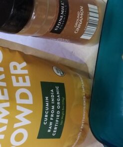 FGO Organic Turmeric Powder w/Curcumin, 100% Raw from India, 8oz (Pack of 1) 8 Ounce (Pack of 1) 49 71YvM B5kVL