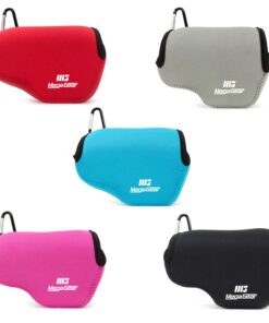 MegaGear MG064 Ultra Light Neoprene Camera Case Compatible with Sony Alpha A6400, A6500, A6300, A6000 (16-50 mm)-Gray (Model: MG065) Gray 30 71YveoWnb7L