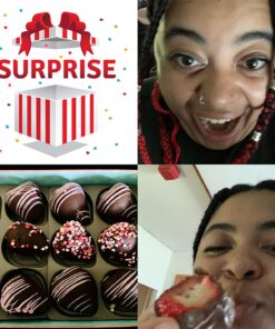 A Gift Inside The Original Love Berries Dipped Strawberries - 12 Berries 12 Love Berries Original 30 71YwPO4q3XL