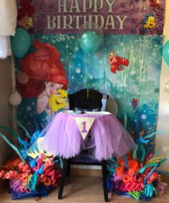 Scene Setters Wall Decorating Kit | Disney Ariel Dream Big Collection | Birthday 10 71YwSmP3YfL