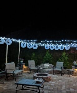 LIHAO 12 Inch White Round Paper Lanterns (10 Pack) 39 71YwY1PFWoL