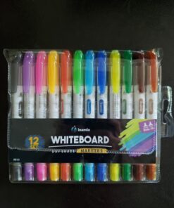 Dry Erase Markers for Whiteboard – Ultra Fine Tip White Board Markers – Dual Tip, Pastel Colors - Fine Point Erasable Markers - 12 Set 29 71Yx6TFC5L