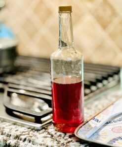 Dried Rose Petals and Rose Buds - Red - 1 Pound Edible Flowers - Use in Tea, Baking, Making Rose Water, Crafting, Wedding Confetti - Included Sample Bottle of Rose Absolute Essential Oil - by bMAKER 33 71Yy85Lr35L