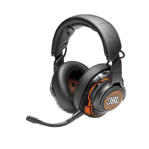 JBL Quantum ONE - Over-Ear Performance Gaming Headset with Active Noise Cancelling (Wired) - Black, Large Headphones