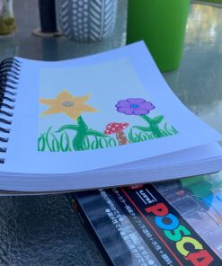 Canson XL Series Mix Paper Pad, Heavyweight, Fine Texture, Heavy Sizing for Wet or Dry Media, Side Wire Bound, 98 Pound, 5.5 x 8.5 in, 60 Sheets, 5.5"X8.5" 5.5x8.5 Mixed Media 33 71YyYTk587L