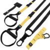 TRX All-in-One Suspension Training System: Weight Training, Cardio, Cross Training, Resistance Training. Full Body Workouts for Home, Travel, and Outdoors. Includes Indoor & Outdoor Anchor system 84 71YyaLyU3NL 1