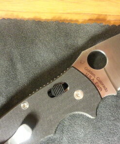 Spyderco Manix 2 XL Folding Knife - Black G-10 Handle with PlainEdge, Full-Flat Grind, CPM S30V Steel Blade and Ball Bearing 50 71Yz8ODDeAL