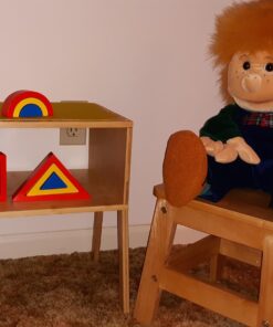 LASUAVY Bamboo Nightstands Set of 2 – Stackable Side Tables with Open Storage Compartment – Rustic Wood Bedside Tables for Bedroom, Living Room, Nursery – Modern and Versatile,Natural 1 44 71YzJegSfdL