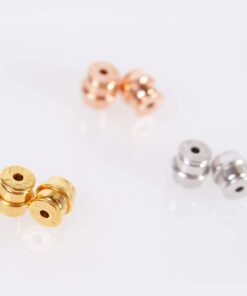 Chrysmela Catch Yellow Gold most secure high tech earring lock earring back replacement for all types of earring posts auto adjustable auto locking hypoallergenic patented in 5 countries 19 71YzpGzvvL