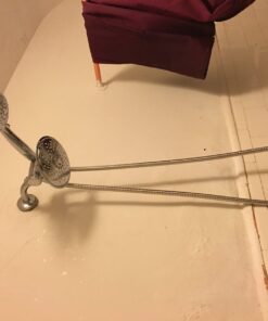 HotelSpa 30 Setting 6" Rainfall Shower Head and Handheld Shower Dual 3-Way Shower Combo with Extra Long Premium 6 ft Stainless Steel Shower-Hose Chrome with 6 ft Hose 25 71YzzySgxL