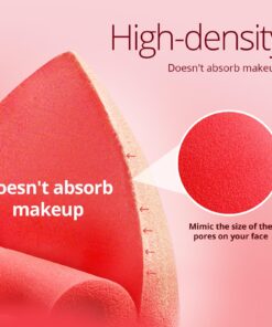 BEAKEY 5 Pcs Makeup Sponges Set, Latex-Free, High-density Wonder Blender Perfect for Liquid, Cream, and Powder, Soft and Flexible Boun Boun Beauty Sponges, Beauty Gift Set 5pcs multi-colored sponges 28 71Z 3WCxvL