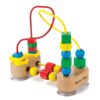 Melissa & Doug First Bead Maze - Wooden Educational Toy for Floor, High Chair, or Table - Infant Maze Toy, Bead Maze Toys For Toddlers And Babies 4.2 x 7 x 8.6 inches ; 1.3 pounds Standard 31 71Z EbggB2L