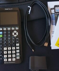 Texas Instruments TI-84 Plus CE Color Graphing Calculator, Black 7.5 Inch Single Pack 42 71Z0CifLnxL