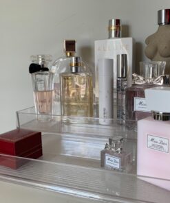 iDesign Linus Plastic Stadium Spice Racks, BPA-Free 3-Tiered Organizer for Kitchen, Pantry, Bathroom, Vanity, Office, Craft Room Storage Organization, 10.25" x 9.25" x 4", Clear Large - Set of 1 10.25" x 9.25" x 4" 33 71Z0O2bvYqL