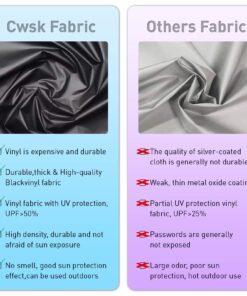 Alternative view of Cwsk Sensory Tent Calming Hideout for Kids with CPC Certification,Portable Pop-Up Light-Out Blackout Sensory Tent Sensory Nest, Autism, Autism, ADHD Travel Bag Home Sensory Tent Medium