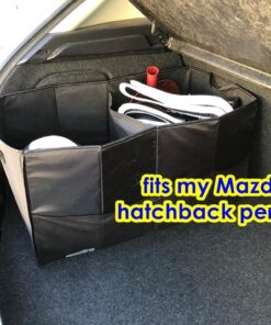 Honey-Can-Do SFT-01166 Soft Storage Chest, Black Folding Car Trunk Organizer 29 71Z1d27B2SL