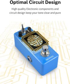 Donner Compressor Pedal, Ultimate Comp 2 Modes Compression Effect Pedal Pure Analog for Electric Guitar and Bass True Bypass Blue Compressor 23 71Z24A6fbrL