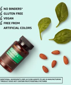 Amazon Elements Vegan Biotin 5000 mcg - Hair, Skin, Nails, 130 Capsules (4 month supply) (Packaging may vary) 23 71Z2AtRBoGL