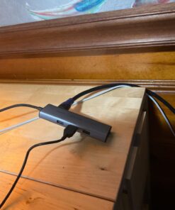 UGREEN Revodok 1061 USB C Hub 6-in-1 Gigabit USB C to Ethernet Adapter with 4K HDMI, 100W Power Delivery, 3 USB 3.0, Compatible with MacBook, iPad Pro, iPhone 15 Pro/Pro Max, Dell, HP, Chromebook. 39 71Z2GJybbCL