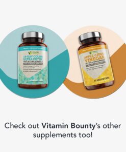 Vitamin Bounty Prebiotic Fiber Digestive Support - Gut Health Supplements for Women and Men, Dietary Fiber, Supports Digestive Health, Probiotics for Women & Men for Gas Relief - 60 Capsules 24 71Z4JvZltQL