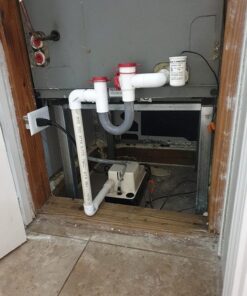 Little Giant VCMA-15ULST 115 Volt, 65 GPH, 1/50 HP Automatic Condensate Removal Pump with Safety Switch and Tubing, Black/White, 554415 Includes Safety Switch/Tubing 66 71Z4tAId6wL