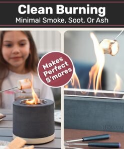 Bio Ethanol Fireplace Fuel - 3 x 1 Liter, Fuel for Fire, Bioethanol Fuel Tabletop Fire Pit, Bio Ethanol Fuel for Table Top Fire Pit, Alcohol Fire Pit Tabletop for Ethanol Fireplaces - Made in USA 15 71Z5EMr7AfL