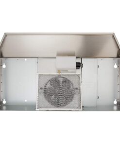 Broan-NuTone F402404 Exhaust Fan for Under Cabinet Two-Speed Four-Way Convertible Range Hood Insert with Light, 24-Inch, Stainless Steel 11 71Z5HfHfT8L
