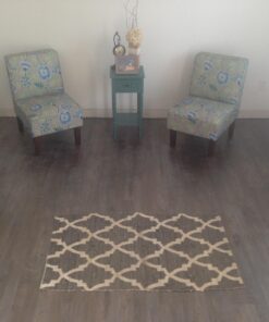 Tivoli II Self Adhesive Vinyl Floor Planks, 10 Pack - 6" x 36", Silver Spruce - Peel & Stick, DIY Flooring - Natural Wood Grain Feel for Kitchen, Dining Room & Bedrooms by Achim Home Decor Wood look 10 Planks 49 71Z65JkH8kL