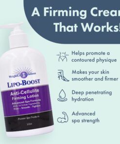 WeightLoss-Solutions Lipo-Boost Cellulite Cream with Caffeine is an Advanced Firming Lotion for Thighs and Butt, Stomach, Belly, Breasts, and Arms, to Smooth, Firm, Tone, and Tighten 15 71Z6TiYKiLL
