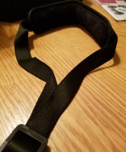 KUWAN Saxophone Neck Strap Soft Sax Leather strap Padded for Alto Sax Tenor Clarinet Baritone Soprano Horn Music Instrument (black) Black 16 71Z6Ytp9dZL