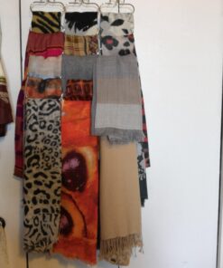 DecoBros Supreme 23 Loop Scarf/Belt/Tie Organizer Hanger Holder, Chrome 27 71Z6keoQIgL