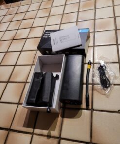 Airmoto Tire Inflator Portable Air Compressor/Pump for Car Tires w/Digital Tire Pressure Gauge - Air Compressor (120 PSI) - Motorcycle, Electric Bike Pump and Bicycle Pump w/LED Light 40 71Z7HtAQlOL