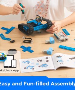 Makeblock mBot Ranger 3 in 1 Robot Toys, Coding Robot Kit STEM Educational Building Toys Support Scratch Arduino Programming, Programmable Remote Control Robot Gift for Kids Ages 10+ 20 71Z8Jkl1TwL