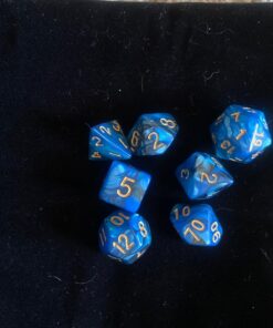 SmartDealsPro 5 x 7-Die Double-Colors Polyhedral Dice Sets with Pouches for D&D DND RPG MTG Dungeon and Dragons Table Board Roll Playing Games D4 D6 D8 D10 D% D12 D20 5-color Sets 63 71Z8kPOMHFL