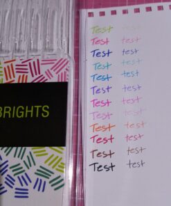 Tombow 61500 Twintone Marker Set, Bright, 12-Pack. Double-Sided Markers for Bold and Precise Writing 50 71Z8noJ7E6L