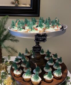Evergreen Trees for Cake and Cupcake Decorating (24-Pack) 27 71Z8npOC43L