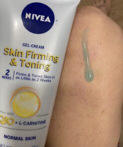 Nivea Skin Firming and Toning Body Gel Cream with Q10, Firming Body Cream, Moisturizing Skin Cream, 6.7 Oz Tube Skin Firming Gel 38 71Z9w1aoqBL